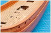 Dollbord geschliffen