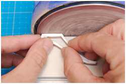 Galionsausleger schleifen