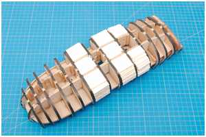 Rumpfkorpus der Statenjacht Fredericus