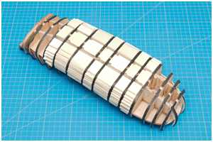 Rumpfkorpus der Statenjacht Fredericus