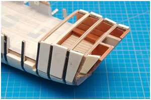 Rumpfkorpus der Statenjacht Fredericus