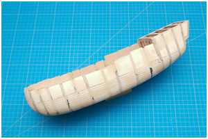 Rumpfkorpus der Statenjacht Fredericus