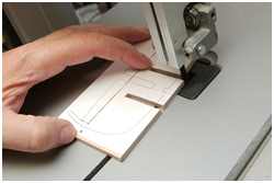 Aussägen der Mallen