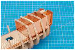 ausgekleidete Seitenwände