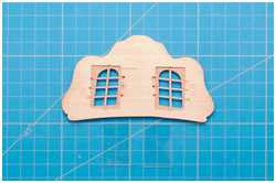 Verglasung der Fenster