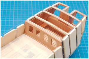 Inneneinrichtung des Pavillons