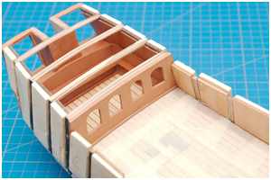 Inneneinrichtung des Pavillons