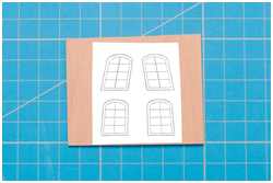 Herstellung der Fensterrahmen am Pavillonschott