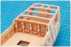 fertige Fenster am Pavillonschott