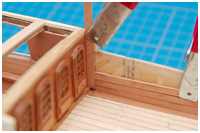 Anpassung der Innenbeplankung des Schanzkleides