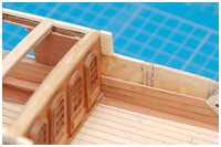 Anpassung der Innenbeplankung des Schanzkleides