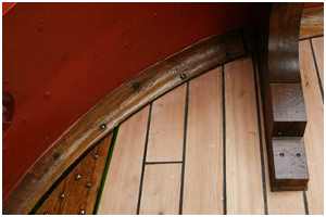 Abschlussleiste am Schandeckel