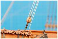 unterer Block der Backstagtalje