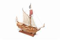 Focksegel aufgeriggt