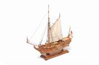 Gaffelsegel aufgeriggt