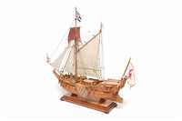 Klüversegel aufgeriggt