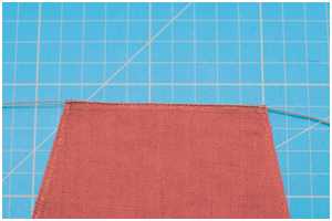 angenähtes Oberliek