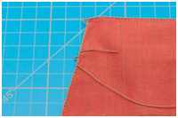 Spleißen des Legels in das Seitenliek