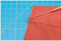 Spleißen des Legels in das Seitenliek