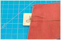 Spleißen des Legels in das Seitenliek