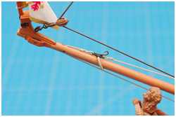 Ein-/Ausholer angespleißt und belegt