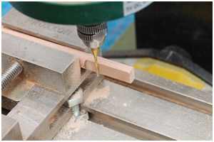 Aufnahme des Gaffelschuhs