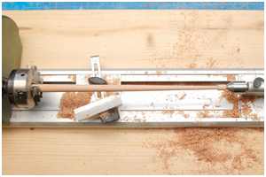 Untermast verjüngen