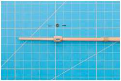 Scheibgatt für das Topprahfall