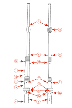 Mastbeschläge (Igor Capinos (modifiziert))