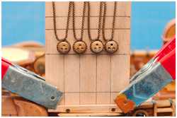 Wanten, Pardunen und Juffern der Statenjacht Fredericus