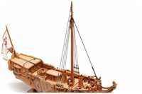 Fockstag, Wanten und Pardunen steifgesetzt