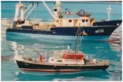 Hafendienstboot Silke Baujahr 1996 - RC-Bausatz - 1:25