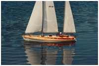 Tourenketch Topas Baujahr 1993 - RC-Bausatz - 1:20