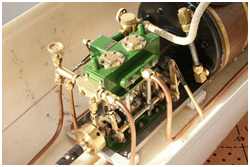 Steamlaunch Lady D. Baujahr 2002 - Dampfbarkasse - 1:16