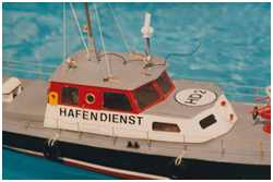 Hafendienstboot Silke Baujahr 1996 - RC-Bausatz - 1:25
