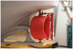 Kortd&uuml;se mit Eigenbau-Beckerflosse