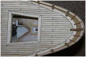 wartungsfreundliches Ruder