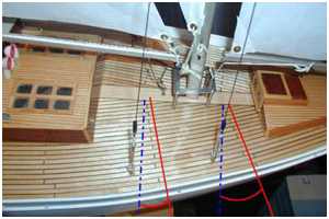 Planken auf Deck verlegen