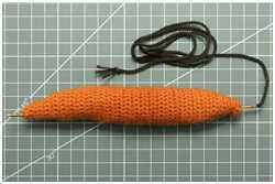 das Haltetau wird durch gef&auml;delt