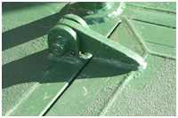 Scharniere f&uuml;r Decksluken