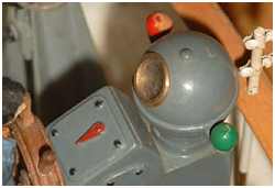 Steuerstand mit Kompass