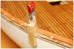 Schanzkleidst&uuml;tzen ausrichten