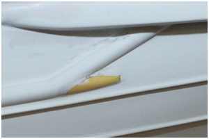 Schutzwulst an Scheuerleisten