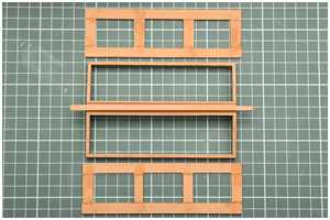 Wasserrinne an Oberlichtern