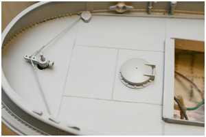 Ruderansteuerung per Seilzug