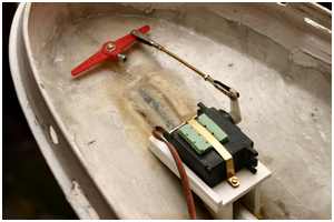 einfache und effektive Ruderansteuerung