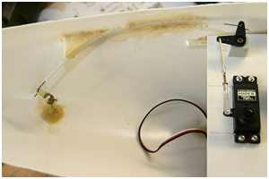 einfache und effektive Ruderansteuerung