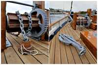 Auswahl der Hölzer für die Decksbeplankung (Bild: https://www.flickr.com/groups/morwennabuild/pool/)