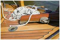 Auswahl der Hölzer für die Decksbeplankung