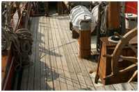 Auswahl der Hölzer für die Decksbeplankung